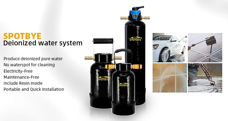 Deionized water system application Deionized water system application